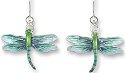 Zarah Co Jewelry 299801 Turquoise Dragonfly Earrings