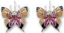 Zarah Co Jewelry 3204Z1 Daggerwing Butterfly Earrings