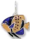 Zarah Co Jewelry 3207Z1P Majestic Angelfish Pendant