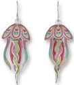 Zarah Co Jewelry 3208Z1 Jellyfish Dangle Earrings