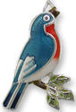 Zarah Co Jewelry 3210Z1P Singing Bluebird Pendant
