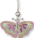 Zarah Co Jewelry 321101P Butterfly Montage Pendant