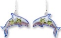 Zarah Co Jewelry 3213Z1 Dolphin Montage Earrings