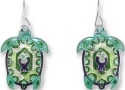 Zarah Co Jewelry 3214Z1 Turtle Montage Earrings