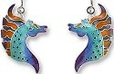 Zarah Co Jewelry 322501 Spirited Stallion Earrings
