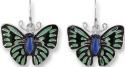 Zarah Co Jewelry 3225Z1 Apollo Metalmark Butterfly Earrings