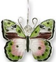 Zarah Co Jewelry 322721P African Pink Forester Butterfly Pendant