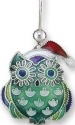 Zarah Co Jewelry 323191P Christmas Hoot Owl Pendant