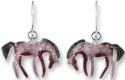 Zarah Co Jewelry 323701 Purple Prancer Earrings