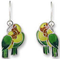 Zarah Co Jewelry 324501 Fischer's Lovebirds Earrings