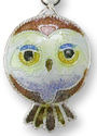 Zarah Co Jewelry 324601P Pygmy Owl Pendant