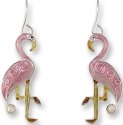 Zarah Co Jewelry 3301Z1 Pearly Flamingo Earrings