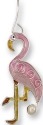 Zarah Co Jewelry 3301Z1P Pearly Flamingo Pendant