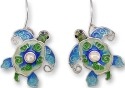 Zarah Co Jewelry 3302Z1 Pearly Turtle Earrings