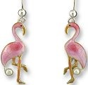 Zarah Co Jewelry 332501 Pearly Flamingo Earrings