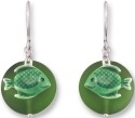 Zarah Co Jewelry 336201 Fish on Glass Earrings