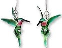 Zarah Co Jewelry 400301 Hovering Hummingbird Earrings
