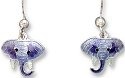 Zarah Co Jewelry 400601 Little Elephant Earrings