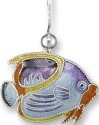 Zarah Co Jewelry 414701P Saddled Butterflyfish Pendant