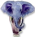 Zarah Co Jewelry 571802 Elephant Pin Brooch