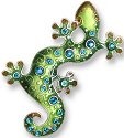 Zarah Co Jewelry 707102 Crystal Gecko Pin Brooch