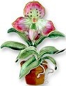 Zarah Co Jewelry 712902 Potted Orchid