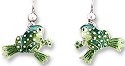 Zarah Co Jewelry 716901 Spotted Frog Earrings