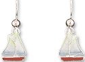 Zarah Co Jewelry 717701 Little Sailboat Earrings