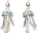 Zarah Co Jewelry 718301 Little Jellyfish Earrings