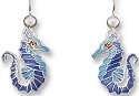 Zarah Co Jewelry 718501 Little Seahorse Earrings