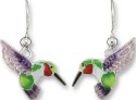 Zarah Co Jewelry 790301 Hummingbird Dangle Earrings