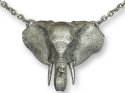 Zarah Co Jewelry 8901B7N Elephant Necklace