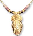 Zarah Co Jewelry 8902G7N Owl Gold Necklace