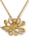 Zarah Co Jewelry 8912G7N Octopus Gold Necklace