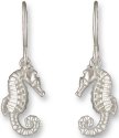 Zarah Co Jewelry 8913S1 Seahorse Silver Earrings