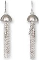 Zarah Co Jewelry 8914S1 Jellyfish Silver Earrings