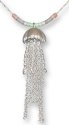 Zarah Co Jewelry 8914S7N Jellyfish Silver Necklace