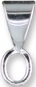 Zarah Co Jewelry CPPVSP Vertical Silver Plate Pin Pendant Converter