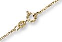 Zarah Co Jewelry CV418 Vermeil 18 Inch Std Box Chain